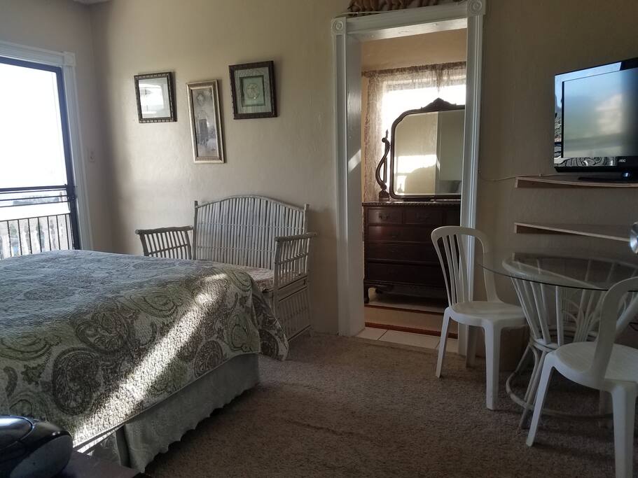 Private bedroom view