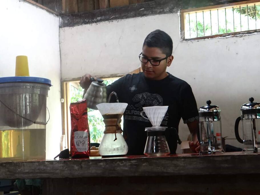 diferentes métodos para preparar un buen café
