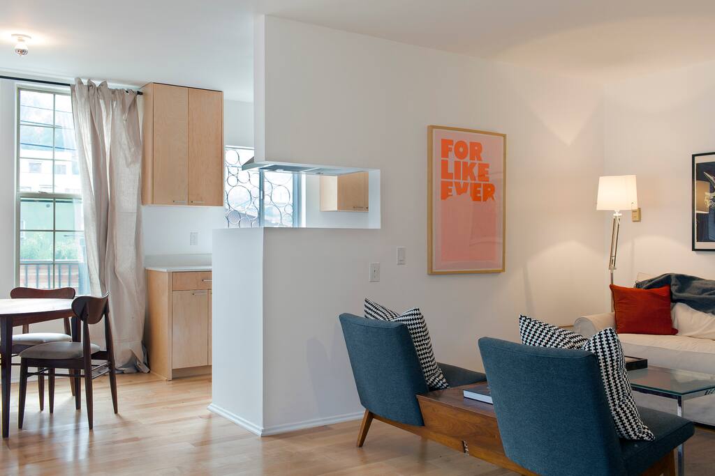 Dining/Kitchen/Living Area