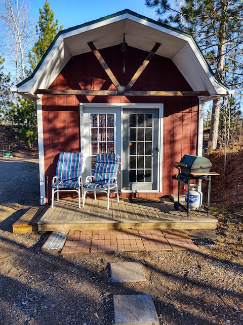 Mini Cabin Tucked Away In Moose Country