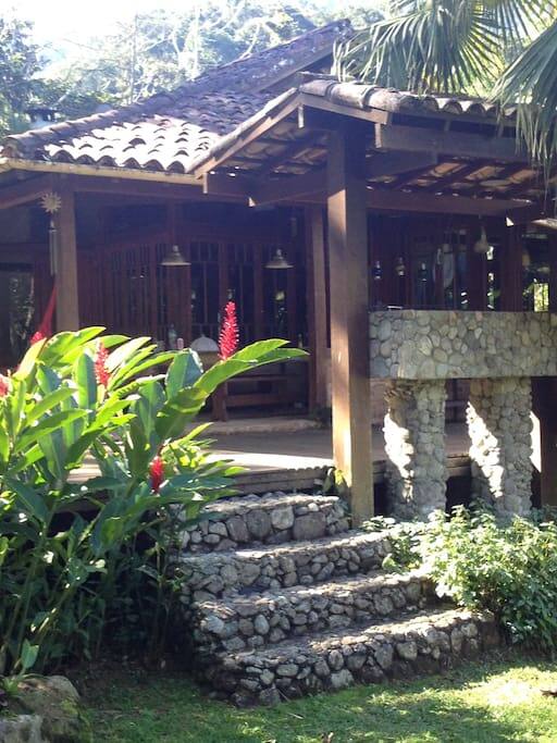 Entrada da casa