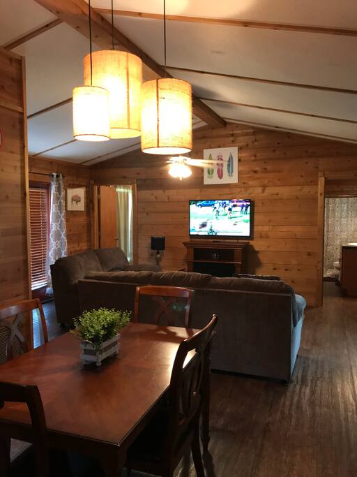 Another angle view of living area