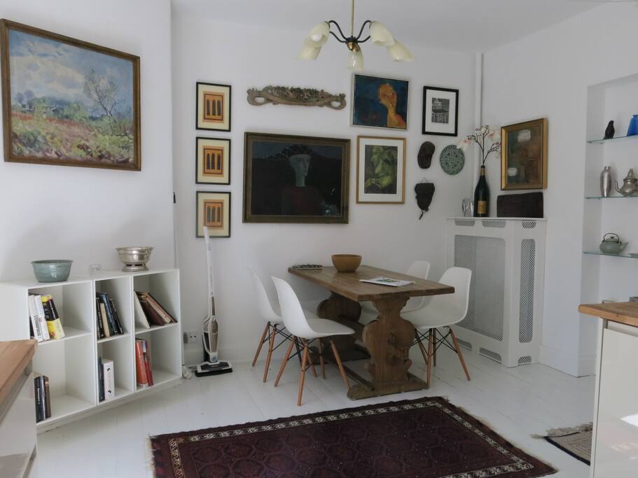 Dining Room, Kitchen