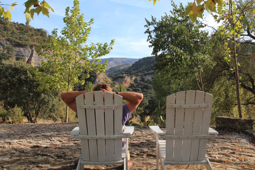 Sit back, relax and enjoy the wonder of the natural world around you.