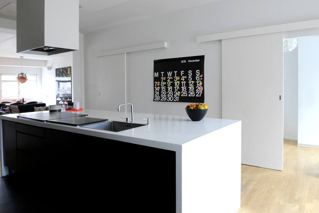 Kitchen /door for bedroom