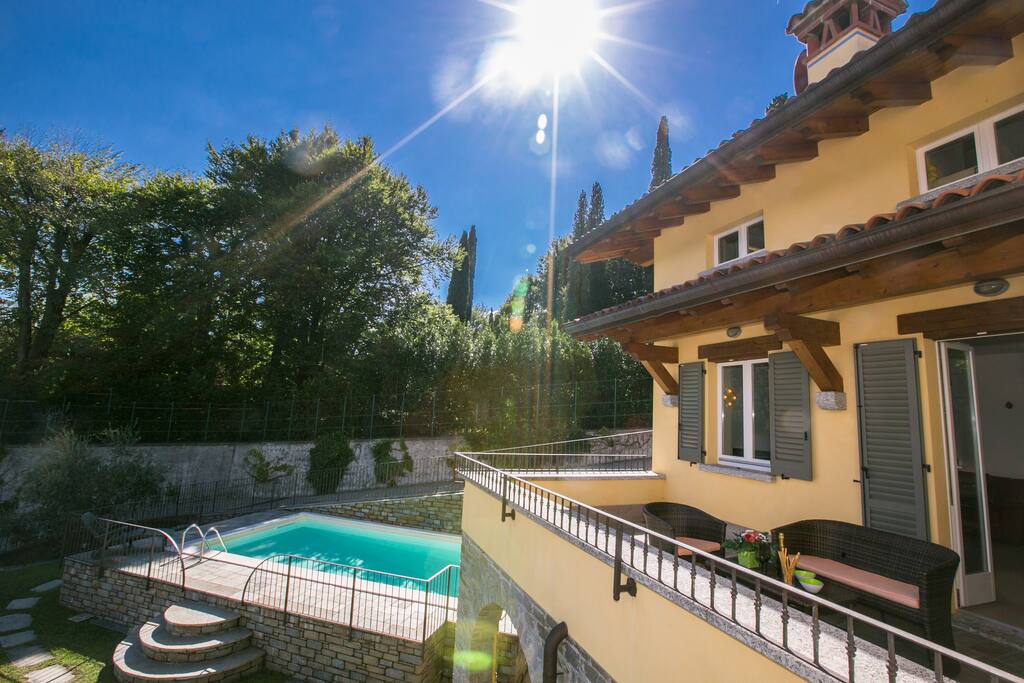 Enjoy the sun on the terrace or in the garden
