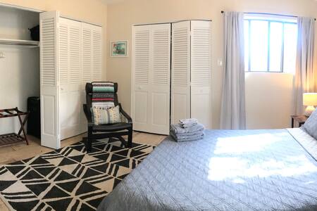 Bright and sunny room in a beautiful house.