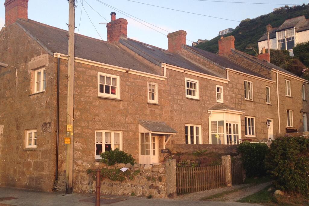 View from the cove road looking at Badgery Terrace