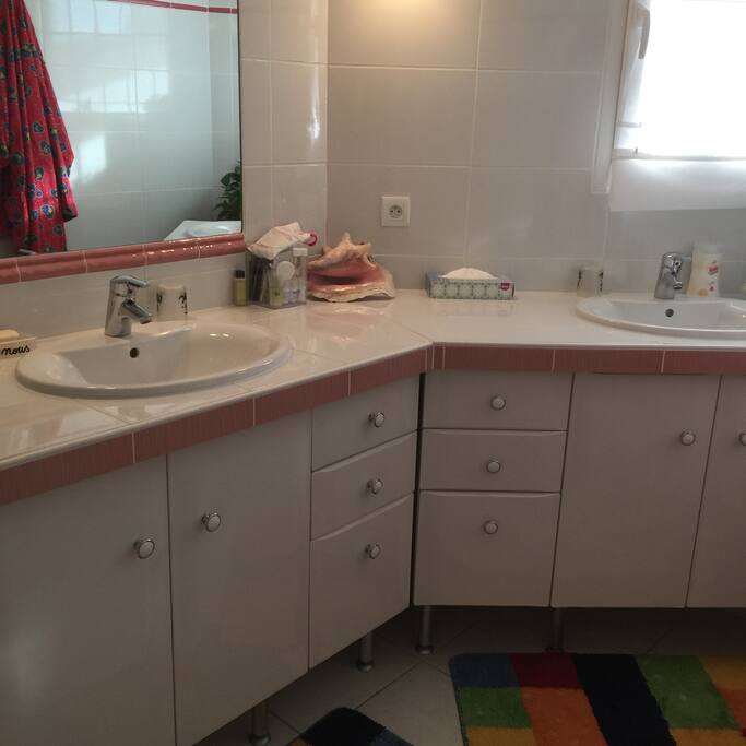 Salle de bain 2 vasques