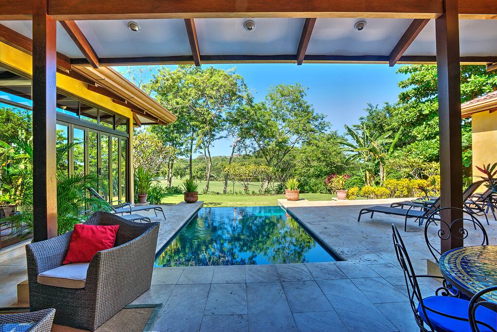 Back deck of the house