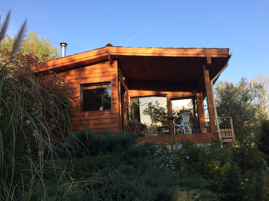 Maison coté ouest
West side of house