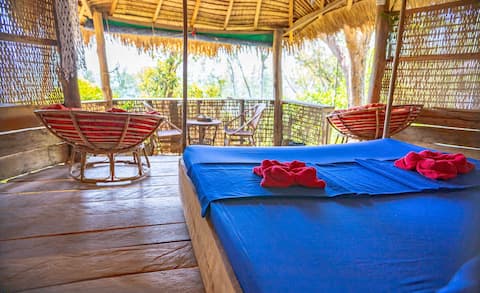 Koh Ta Kiev cozy SEAVIEW bungalow,private bathroom
