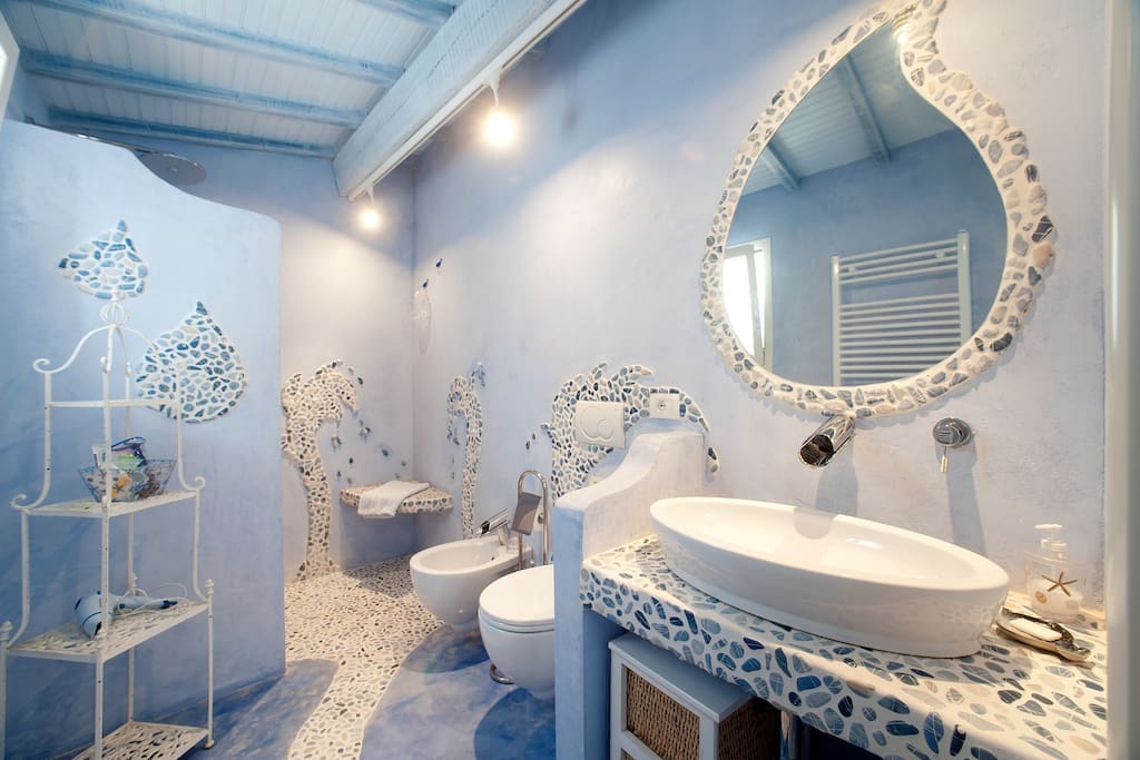 bagno Infinito blu