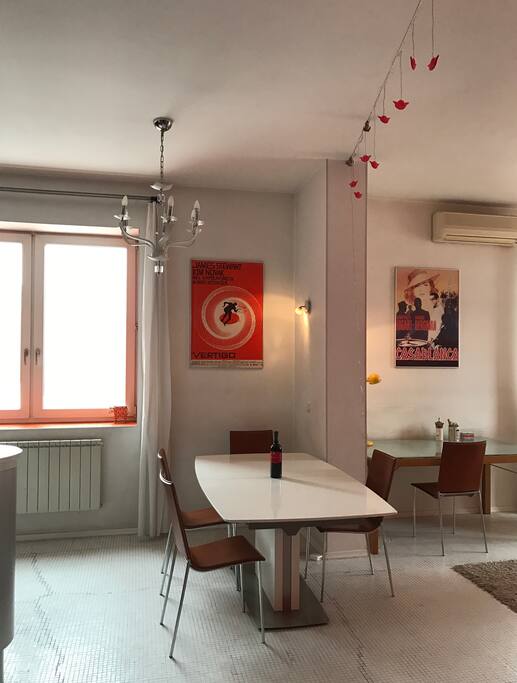 Open-plan downstairs space