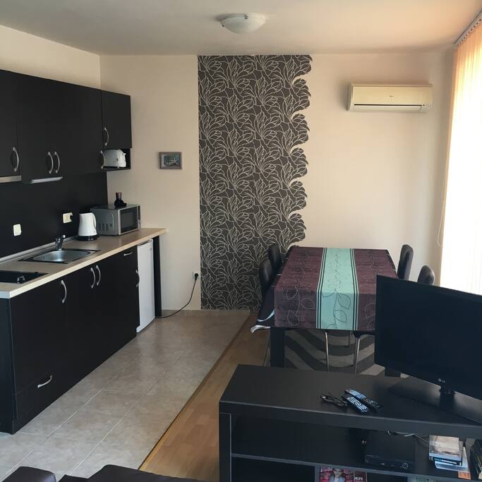 Kitchen and dining room