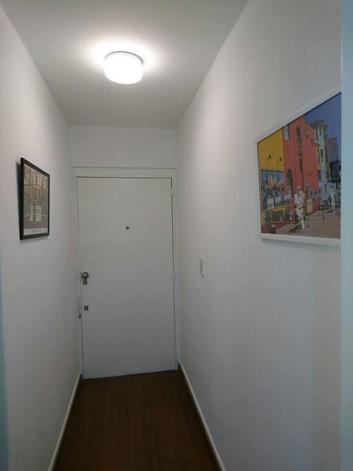 Hall entrada al departamento