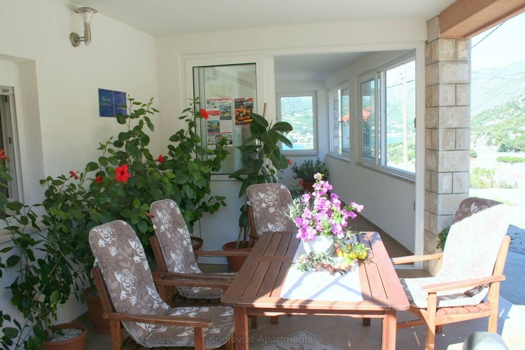 Patio entrance