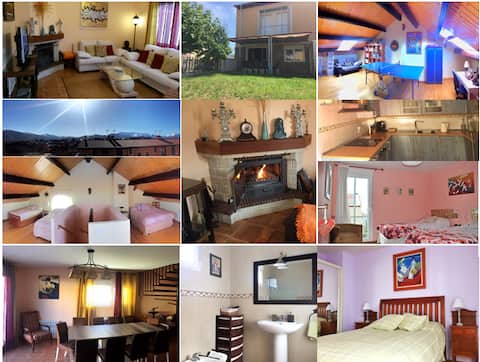 Spectacular house with 3 floors and garden in Riaza