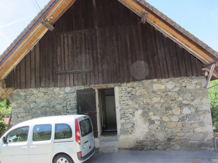 Entrée du gite