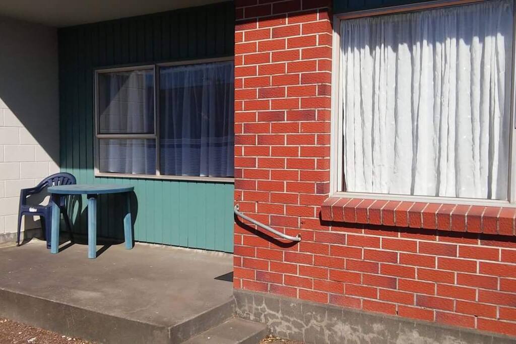 Front Door and Patio