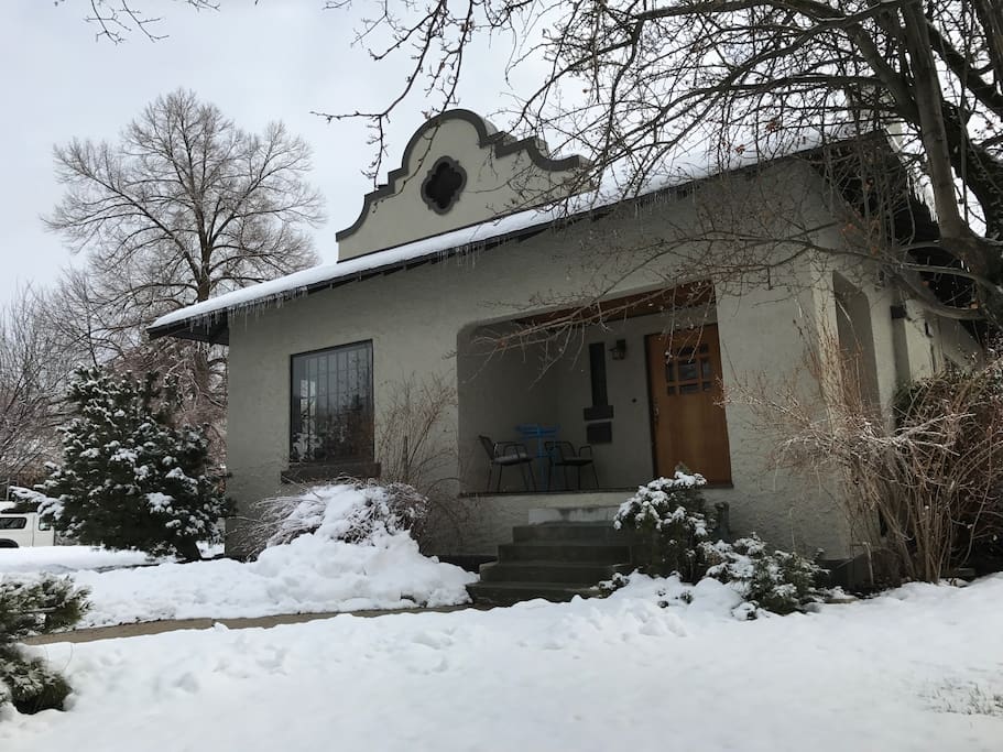 Front of the house