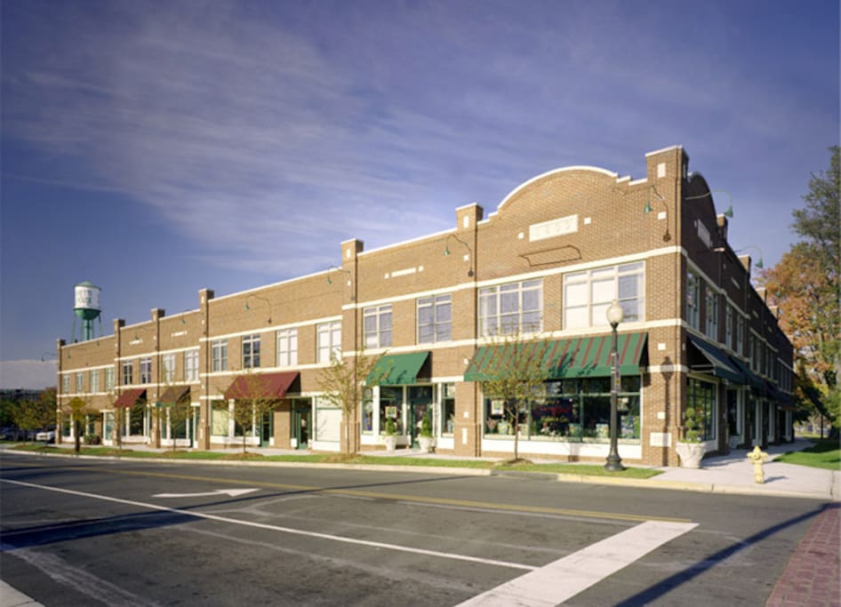 Front of building