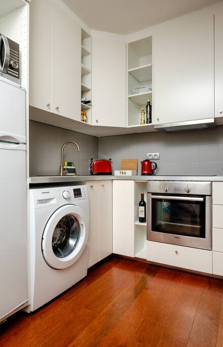 A Fully Equipped Kitchen
