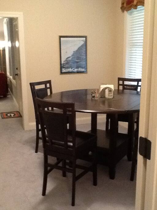 Nice dining/work area