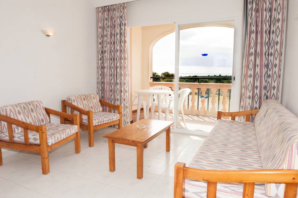 Salón y sofá cama