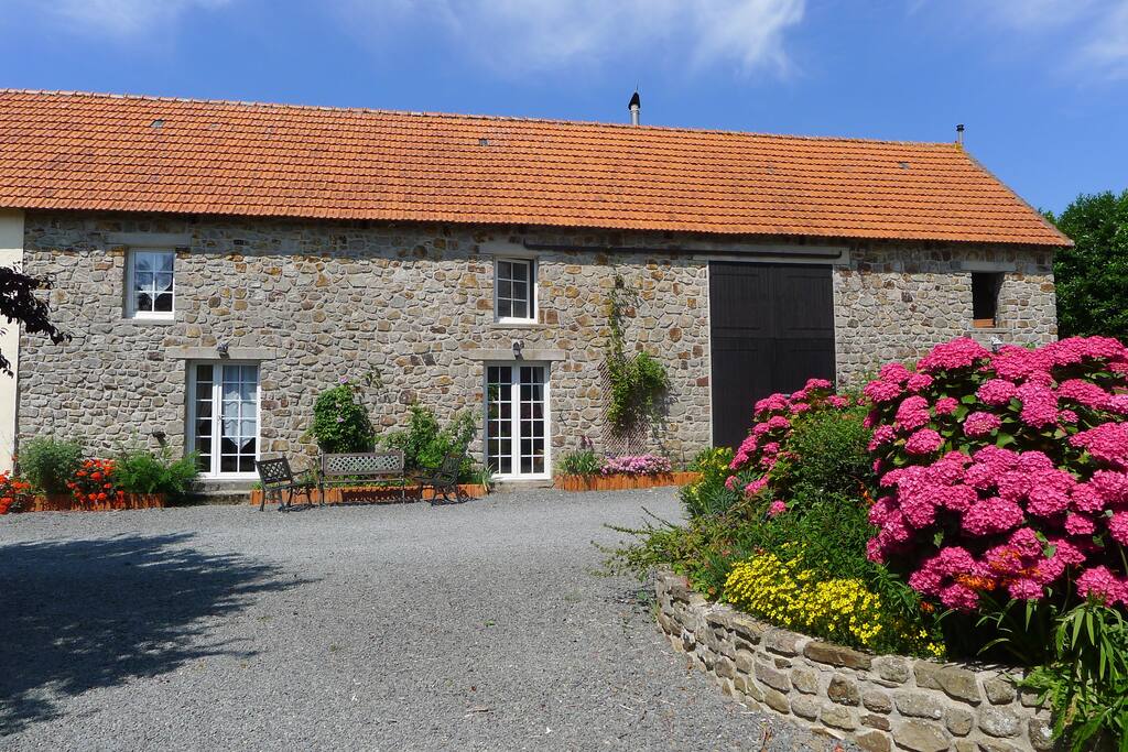 La Vacherie from the outside courtyard