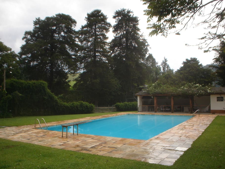 piscina e quadra