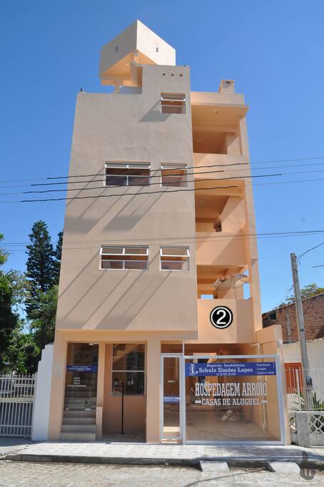 Fachada do prédio.