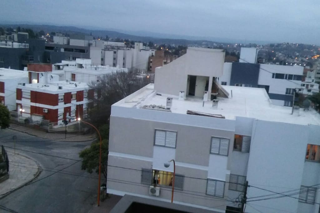 vista del balcón que da al frente