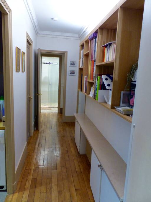 L'entrée de l'appartement.