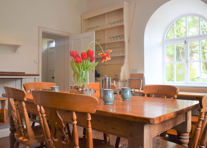 Gardens at Arbigland House ensure Peace and quiet Houses for Rent in