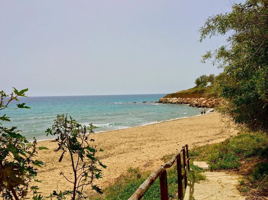 Spiaggia di Pantanello a 50 mt da Casa Katia