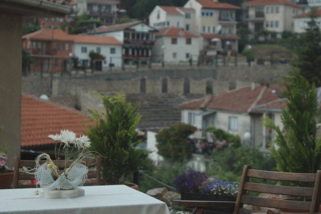 view from the patio