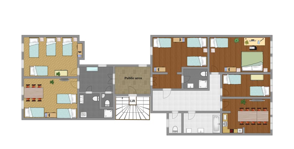 Fashion A 5-Bedrooms, 4-Bathrooms (Old Town)