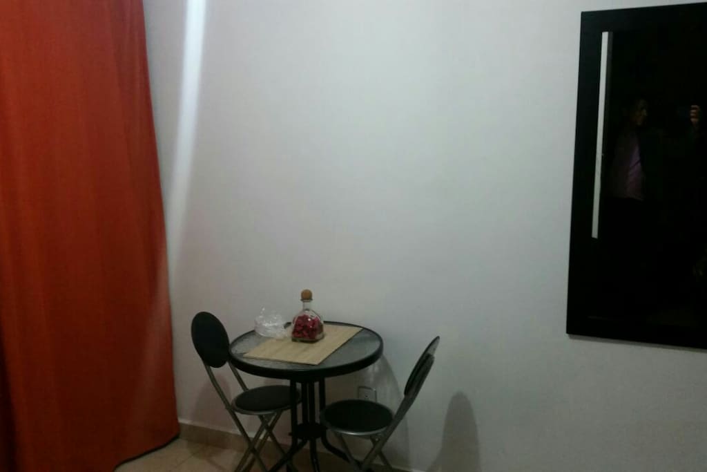 Sala con sofa cama