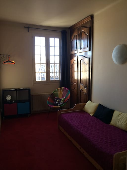 Chambre avec 2 lits simples