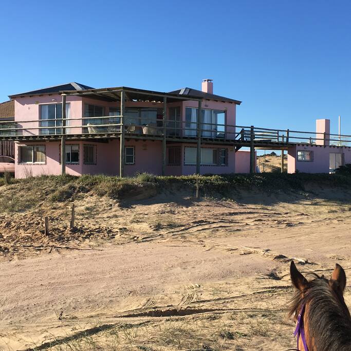 Vista desde la playa