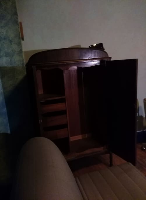 wardrobe with plenty of space