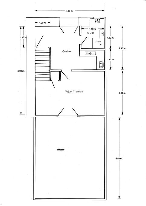 Plan de l'appartement