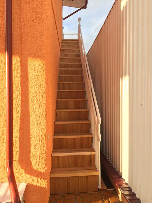 Stairs to GH