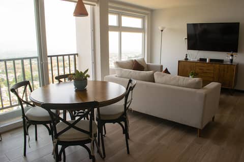 Apartamento con linda vista