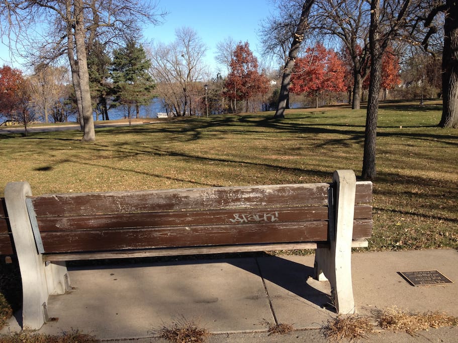 This park is across the street which is also across from Como Lake