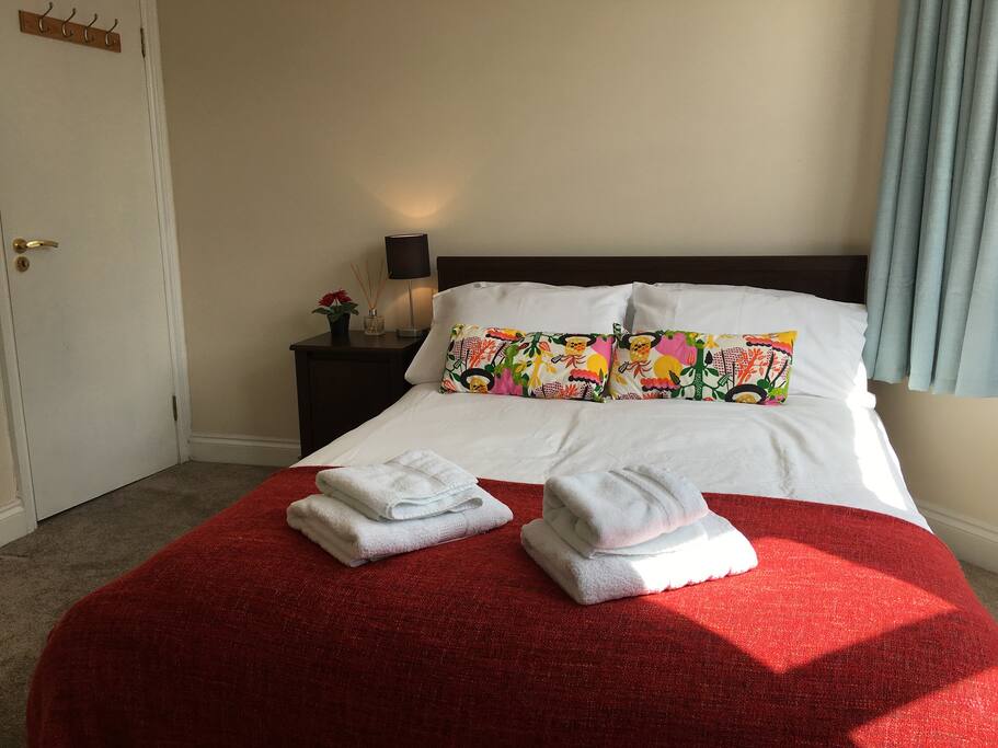 Bedroom 1 with double bed