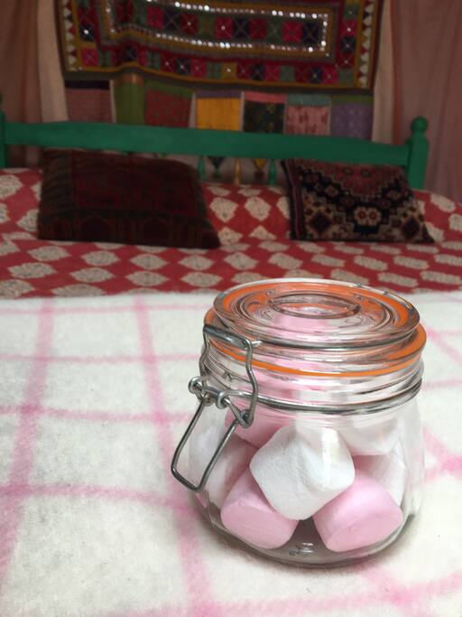 Complimentary marshmallows