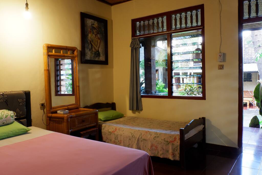 Bed In Gallery Room