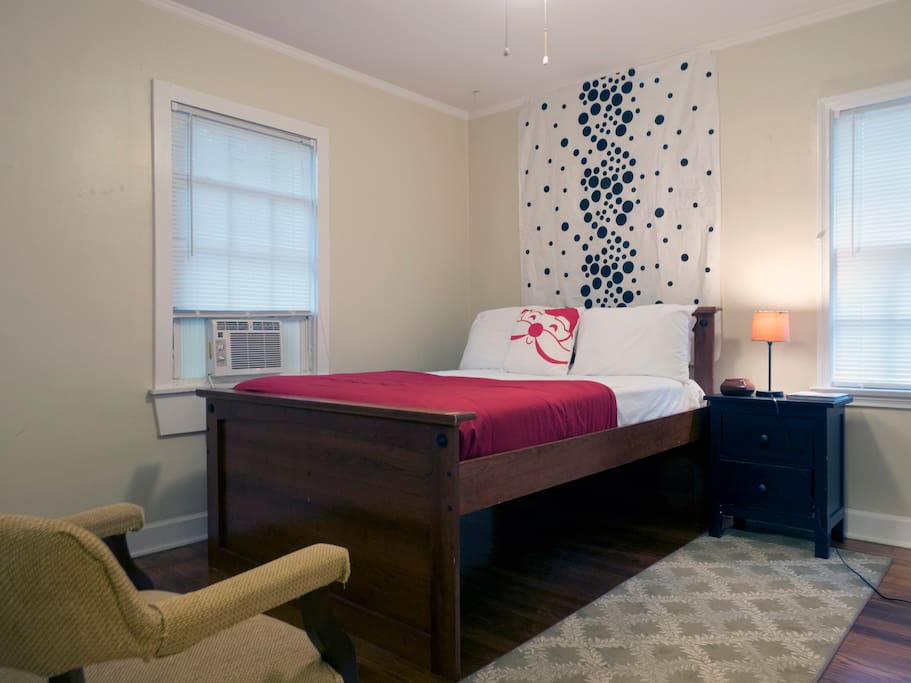 Room 3 with a full size bed